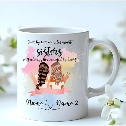 Happy Birthday Mug Printing | Custom Photo & Name Coffee Mug - Image 2