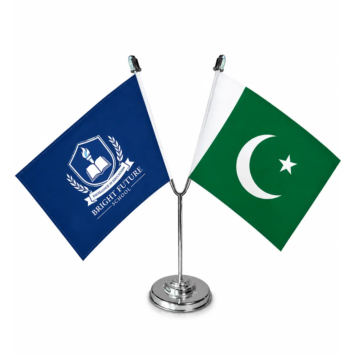 Custom Table Flag Printing with Stand in Pakistan | Branding & Country Flags - Image 6