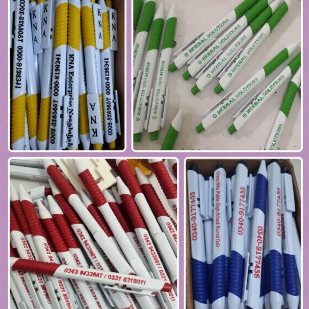 Custom White Ball Pen Printing | Personalized Promotional Pens